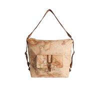Alviero Martini Prima Classe - Borsa sottospalla doppia portabilità in tessuto s