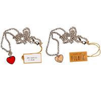 ALVIERO MARTINI PRIMA CLASSE Collana Donna Pendente CUORE ROSSO girocollo