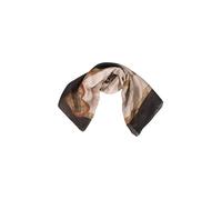 Alviero Martini Prima Classe Foulard a Cuori Kaki