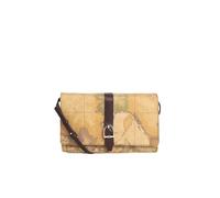 Alviero Martini Prima Classe Pochette patta e tracolla staccabile Mogano