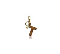 Alviero Martini Prima Classe - Portachiavi Charm Lettera T Geo Classic