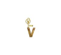 Alviero Martini Prima Classe - Portachiavi Charm Lettera V Geo Classic