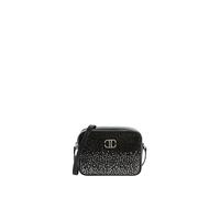 Alviero Martini Prima Classe - Tracollina doppia zip in pelle con strass Skye Ba