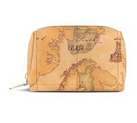 Alviero Martini Prima lviero Martini beauty case in pelle, logo sul frontale, chiusura zip con logo 18x12x8