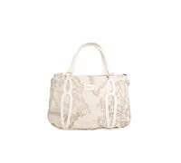 Moda Alviero Martini 1 orsa a mano Soft Petals Donna Rafia in Tessuto