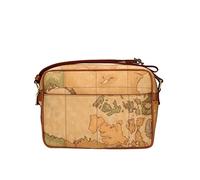 Alviero Martini Prima orsa a tracolla con tracolla logata regolabile.Tasca frontale.Borsa con due scomparti con chiusura zip.28x20x10cm