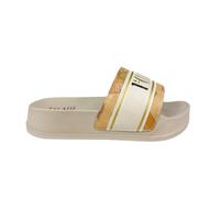 Alviero Martini Sandali da Donna 1Classe 1889 Geo Scarpe Ciabatte Casual Beige