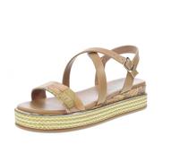 Alviero Martini Sandali Platform Con Stampa Geo Marrone - Taglia 36 [23cm]