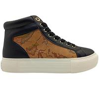 Alviero Martini Scarpe Donna 1Classe 1667 Geo Sneakers Casual Platform Alte Nere