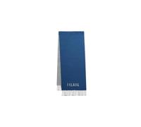 Alviero Martini Sciarpa prima classe Logo piccolo 40x180 blu