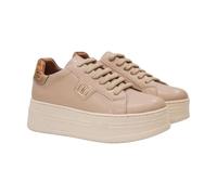 Alviero Martini Sneakers Donna Geo Elevate 1? Classe Beige 1209 300e Scarpe Sportive con Tacco Fondo Gomma Logato Altezza 5.5 Cm (Beige, Sistema Taglie Calzature EU, Adulto, Donna, Numero, Media, 39)