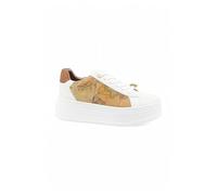 Alviero Martini Sneakers Donna Geo Elevate Prima Classe Natural1046 300b Scarpe Sportive Bianche Suola Tacco In Gomma 5.5 Cm (Bianco, Sistema Taglie Calzature EU, Adulto, Donna, Numero, Media, 39)