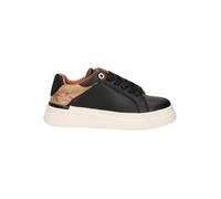 Alviero Martini Sneakers Donna Platform 1ᴬ Classe Black/Geo Beige 2260 0289 Scarpe Sportive Casual Suola Gomma e Tacco 4 cm (Nero, Sistema Taglie Calzature EU, Adulto, Donna, Numero, Media, 37)