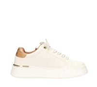 Alviero Martini Sneakers Donna Platform 1ᴬ Classe off White Geo Beige 2269 0289 Scarpe Sportive Casual Suola Gomma e Tacco 4 cm (Bianco, Sistema Taglie Calzature EU, Adulto, Donna, Numero, Media, 40)