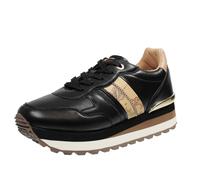 Alviero Martini Sneakers Donna in Similpelle (Nero, Sistema Taglie Calzature EU, Adulto, Donna, Numero, Media, 37)