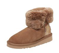 ALVIERO MARTINI 1 CLASSE Stivaletto pelliccia lapin NATURAL 0010, 37