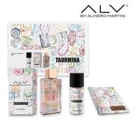 ALV BY ALVIERO MARTINI Taormina Pour Femme Eau de Parfum 100 ml + Deo 150 ml + Porta passaporto