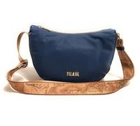 Alviero Martini TRACOLLA MEZZALUNA PICCOLA blu 0145 DENIM 27x18x9