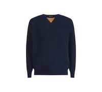 Alviero Martini Uomo Maglione A Girocollo 25IU13501UI73 Lana Blu Scuro XXL