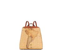 ALVIERO Martini Donna Zaino Geo Classic Ziparound Naturale Mod. E013 6000