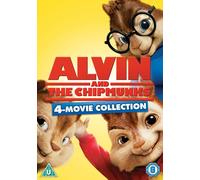 Alvin and the Chipmunks 1-4 (DVD) Josh Green Zachary Levi Jane Lynch Jason Lee