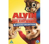 Alvin and the Chipmunks 1-4 (DVD) Josh Green Zachary Levi Jane Lynch Jason Lee