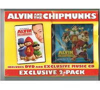 ALVIN AND THE CHIPMUNKS-DVD AND MUSIC CD