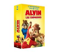 Alvin E Le Chipmunks L'Integrale Des 4 Film Cofanetto DVD Nuova