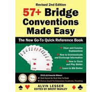 Alvin Lesser 57+ Bridge Conventions Made Easy (Tascabile)