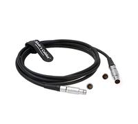 Alvin’s Cables Preston MDR3| MDR4 Cavo Run-Stop per ARRI-Alexa Fotocamera 1B 10 Pin Maschio a 3 Pin Maschio RS Cavo 60 cm