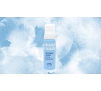 Alvina Clean Beauty Detergente per acqua di cocco - Schiuma detergente delicata per pelli normali e miste con acqua di cocco biologica e acido ialuronico 150 ml