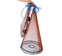 Alvinlite 4.8M Rete da Pesca a Lancio della Mano, Pieghevole Rezzaglio, Accessorio per Esche Pesci, Durevole Maglia di Nylon