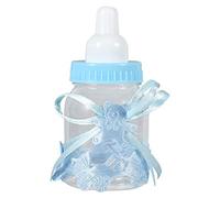 Alvinlite Candy Chocolate Bottles Box, Cute Baby Shower Bomboniere Regali di caramelle Decorazioni per feste in bottiglia 12 pezzi (blu)