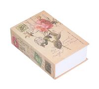 Alvinlite Cassaforte a Libro di trasferimento, Cava con Scomparto Segreto Nascosto, Lucchetto a Combinazione, 7,1 "× 4,6" × 2,2 "