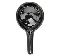 Alvinlite Cucchiaini per Candele in Ceramica, Piccolo Cucchiaio Scaldacera Cucchiaio Bruciatore di Oli Essenziali Cucchiaio Portacandele per Fragranze Aromaterapia Diffusore Scaldasalviette(Nero)