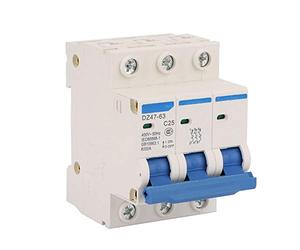 Alvinlite Interruttore magnetotermico tripolare AC 400 Volt RCCB Interruttore differenziale DZ47 63