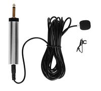 Alvinlite Microfono a condensatore Lavalier Microfono Professionale Clip su Microfono per Strumenti Musicali Microfono per Chitarra Sax Tromba Violino Pianoforte