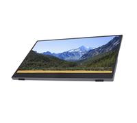 Alvinlite Monitor portatile, monitor da ufficio da gioco HD USB C da 15,6 pollici, display touch screen IPS da 2,5 K, monitor esterno con aggiornamento a 144 Hz per laptop OS X