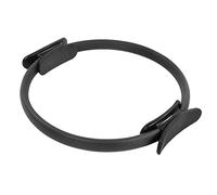 Alvinlite Pilates Ring Magic Fitness Circle Attrezzatura per esercizi a doppia impugnatura per tonificare scolpire le cosce Migliorare la forza del core 5676 Tipo nero Fitness