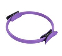 Alvinlite Pilates Ring Magic Fitness Circle Attrezzatura per esercizi a doppia impugnatura per tonificare scolpire le cosce Migliorare la forza del core 5676 Tipo viola Fitness