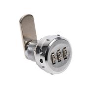 Alvinlite Serratura a Combinazione Cam Lock Cassetto Armadio Serratura Meccanica Codice Serratura codificata Password in Lega di Zinco per Cassetta Postale cassetto File(0,5~9 mm)