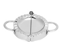 Alvinlite Stampo per Gnocchi Pie Gyoza Empanada, Stampo per Gnocchi in Acciaio Inossidabile Stampo per Gnocchi per Ravioli Involucri per Torte di Pasticceria(Large)