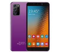 Alvinlite Telefono Cellulare Sbloccato per Smartphone Note30 Plus, Smartphone Android Sbloccato, Telefono da Gioco Android 4.4.2, 128 GB, 512 MB di RAM 4 GB Rom, Display HD da 5,72 Pollici(Viola)