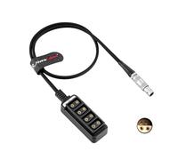 Alvin's Cables 0s 4 Pin a 4 Porte D-Tap Cavo separatore di Potenza femminile per messa a fuoco di arrintinità Power Out 60cm | 2 piedi