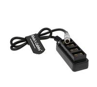 Alvin's Cables 2 Pin Maschio a 4 D-Tap Femmina Cavo Splitter per ARRI RED DSMC2 Jetpack RTmotion Sidekick
