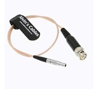 Alvin's Cables 4 Pin Maschio a BNC Maschio Time Code Cavo Adattatore per Red Epic Scarlet 50CM
