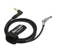 Alvin's Cables 5 Pin Angolo Retto Maschio a 3.5mm Angolo Retto TRS Cavo Audio per ARRI Alexa Mini Z CAM E2 1M