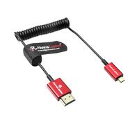 Alvin's Cables 8K 2.1 Cavo Micro-HDMI a HDMI Cavo Ultra-sottile 48Gbps ad alta velocità per Atomos-Ninja-V Registrazione 4K-60P per Canon-R5C|R5|R6 per Sony a7R a7 IV Fotocamere 70cm/27,15''