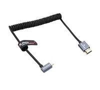 Alvin's Cables 8K 2.1 Cavo Micro-HDMI a HDMI Cavo Ultra-sottile 48Gbps ad alta velocità per Atomos-Ninja-V Registrazione 4K-60P per Canon-R5C|R5|R6 per Sony a7R a7 IV Fotocamere 70cm/27,21''