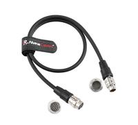 Alvin's Cables Cavo adattatore Hirose 20 pin maschio a 12 pin maschio per obiettivi Fujinon Cabrio, per Sony FS5/FS7 per fotocamere Canon C300/C500 Blackmagic, 1M/3.3ft